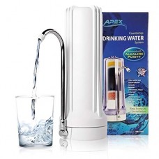 APEX Countertop Drinking Water Filter - Alkaline (White) - B01BHFWVC6